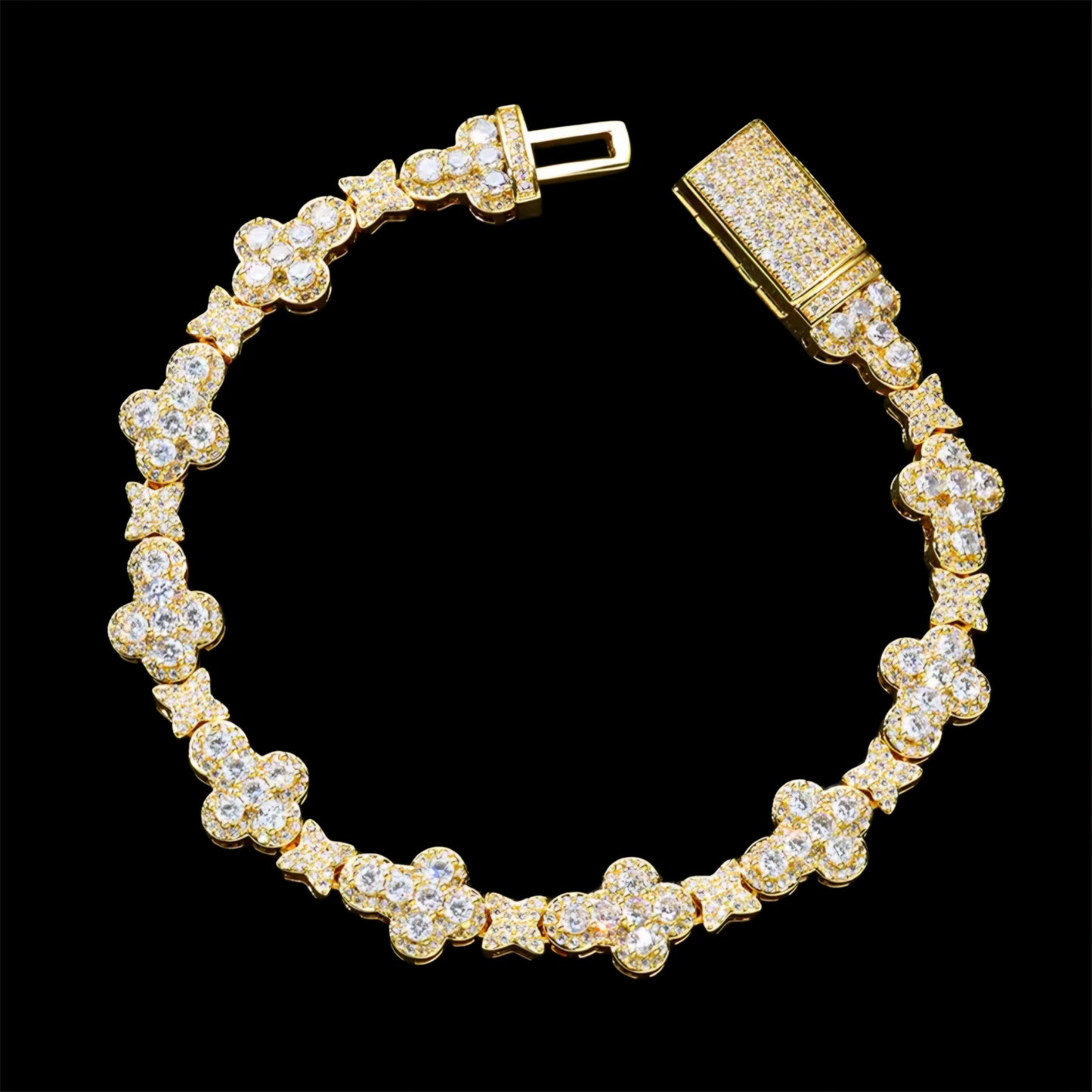 BRACCIALE ROYAL CROSS - ORO 18 CARATI