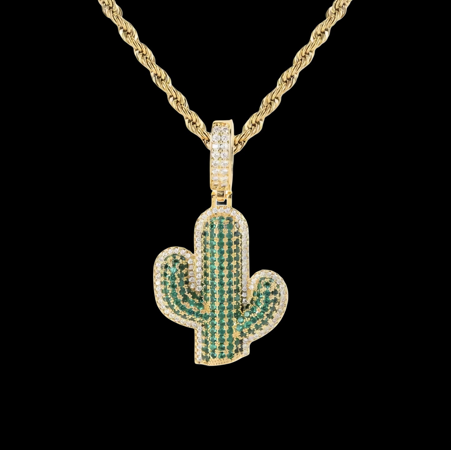 Pendente “Cactus” - Oro 18K