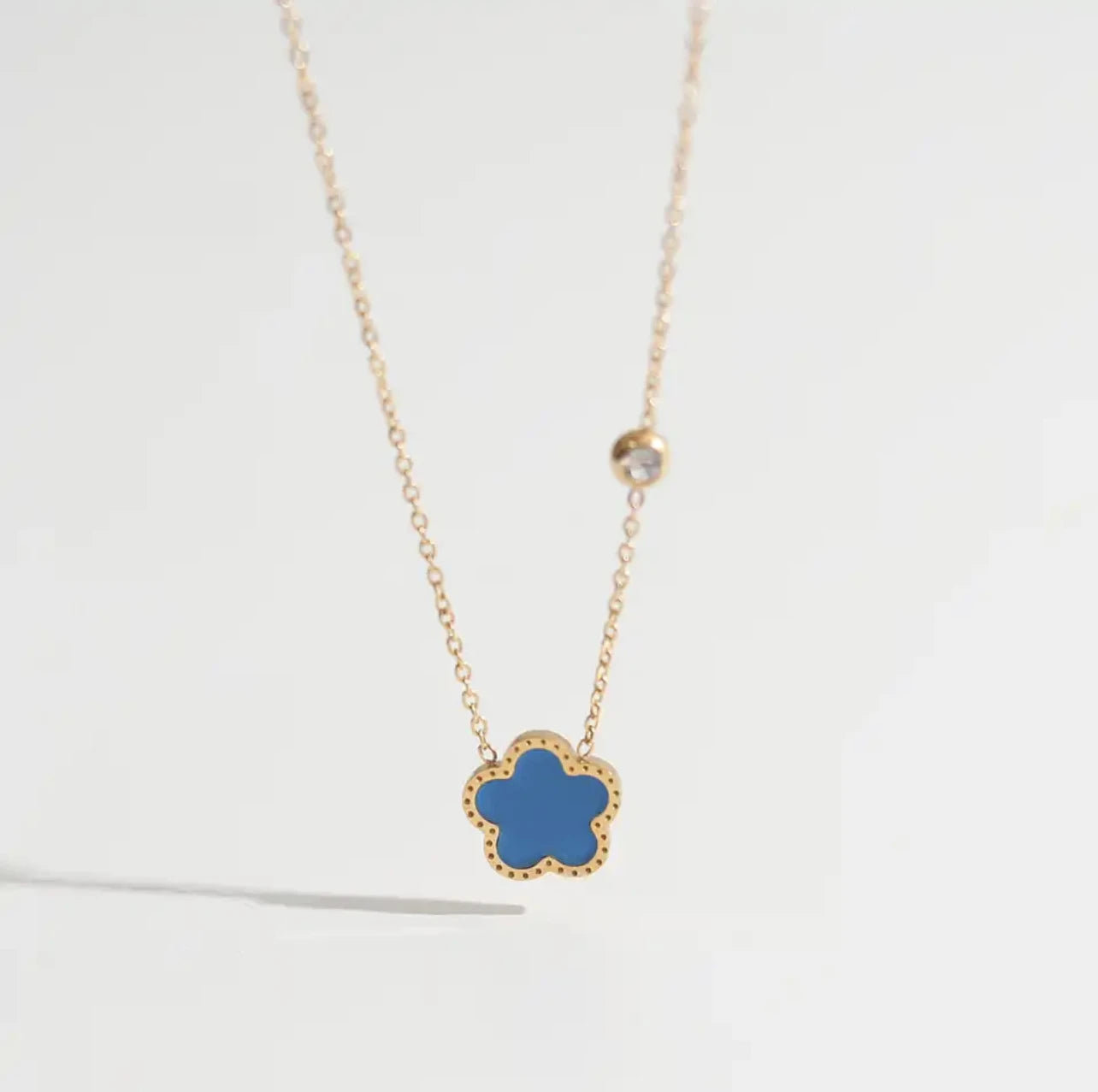 Collana One Flower - Oro 14K