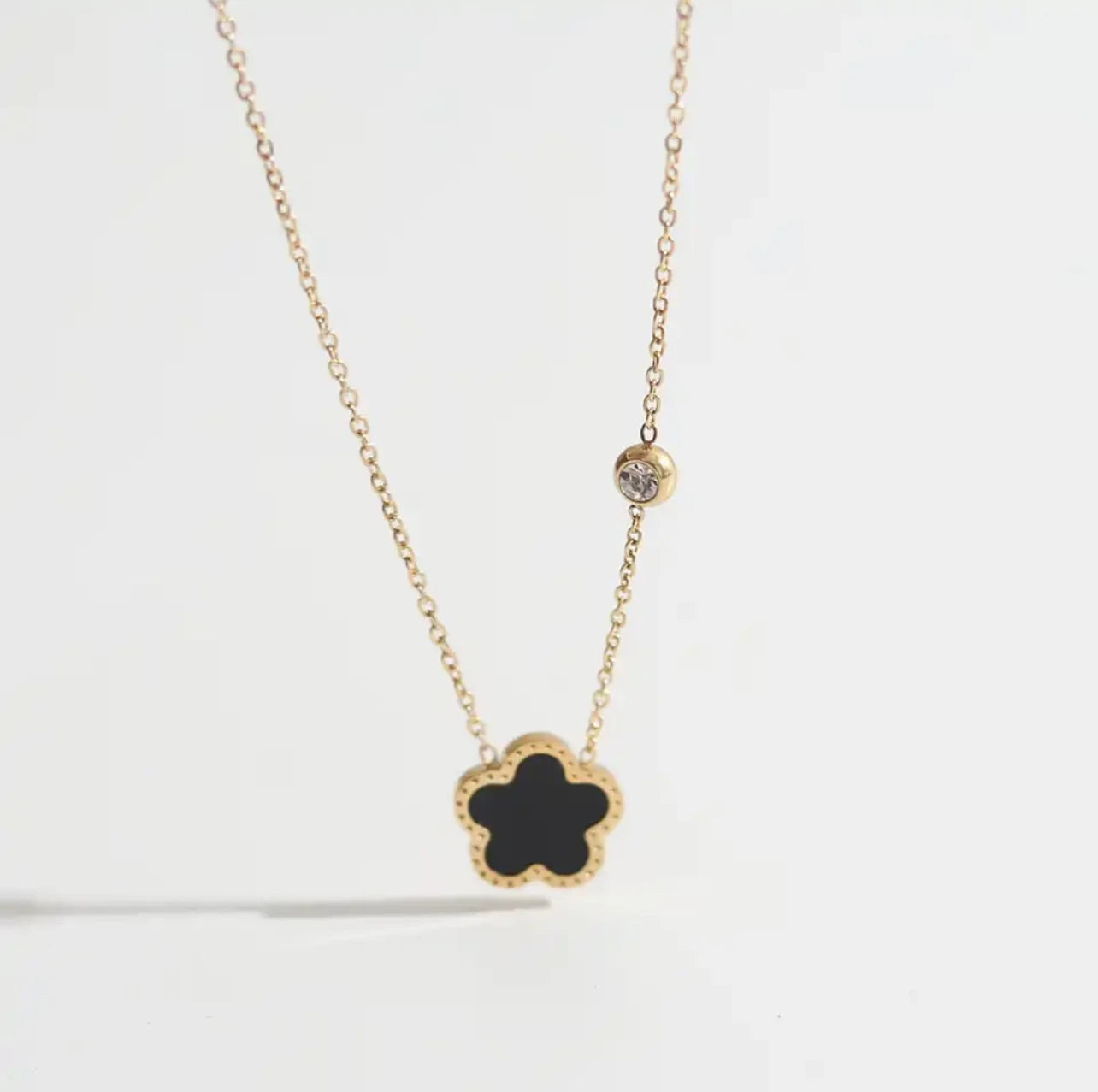 Collana One Flower - Oro 14K