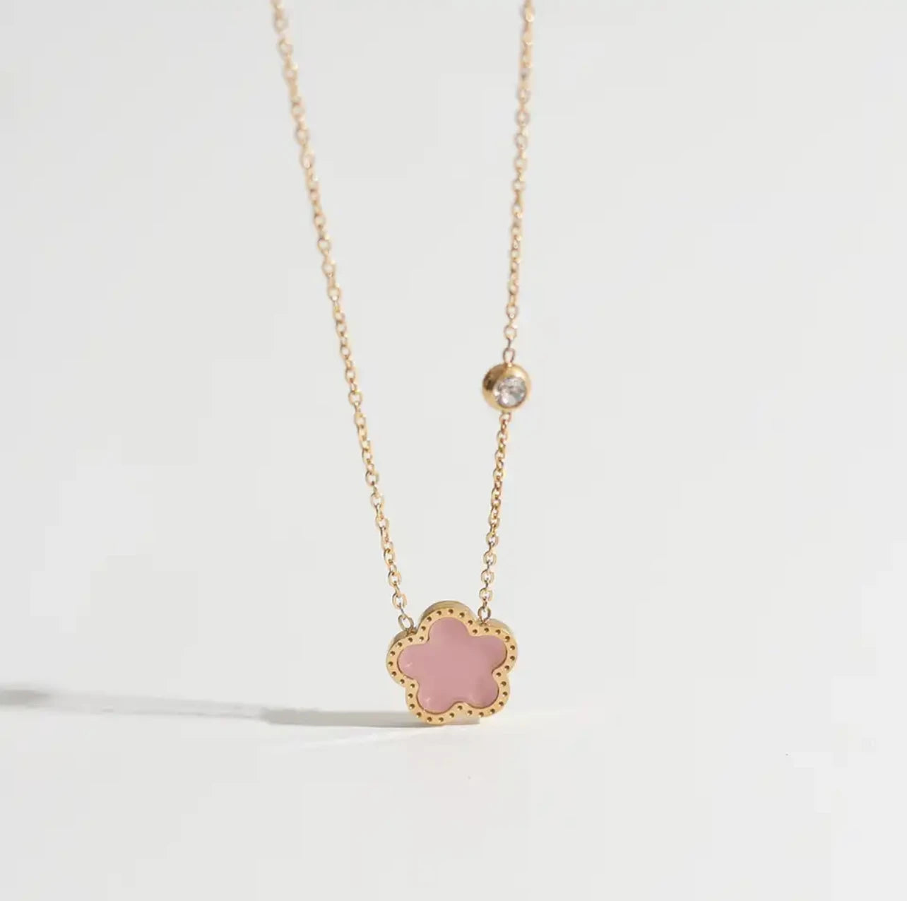 Collana One Flower - Oro 14K