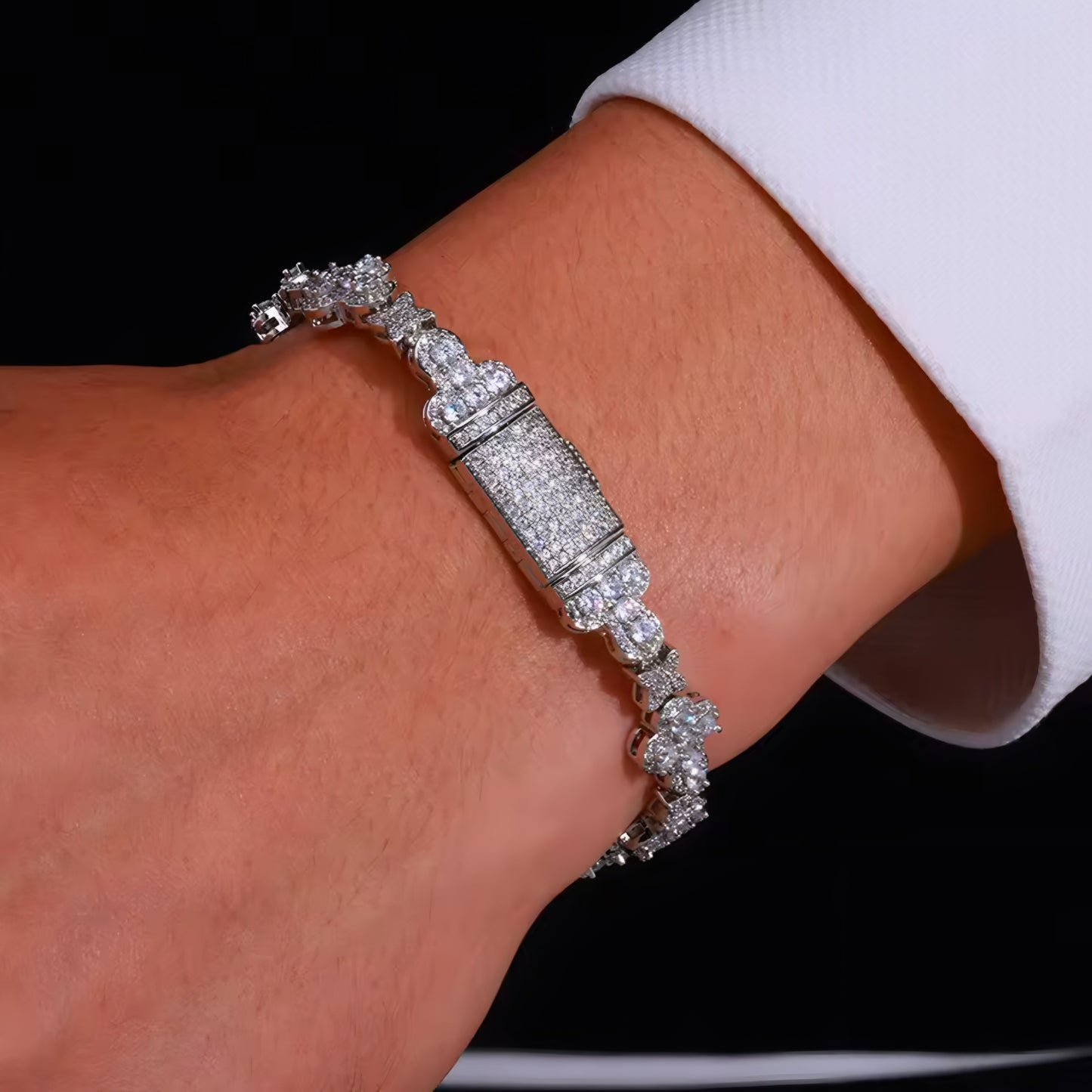 BRACCIALE ROYAL CROSS - ORO 18 CARATI