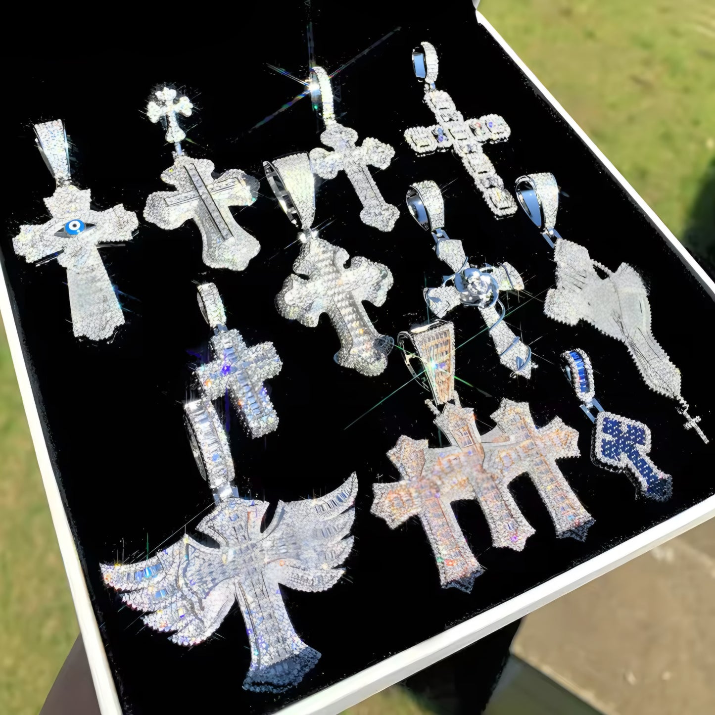 CROCE ROYAL BAGUETTE - ORO 18 CARATI