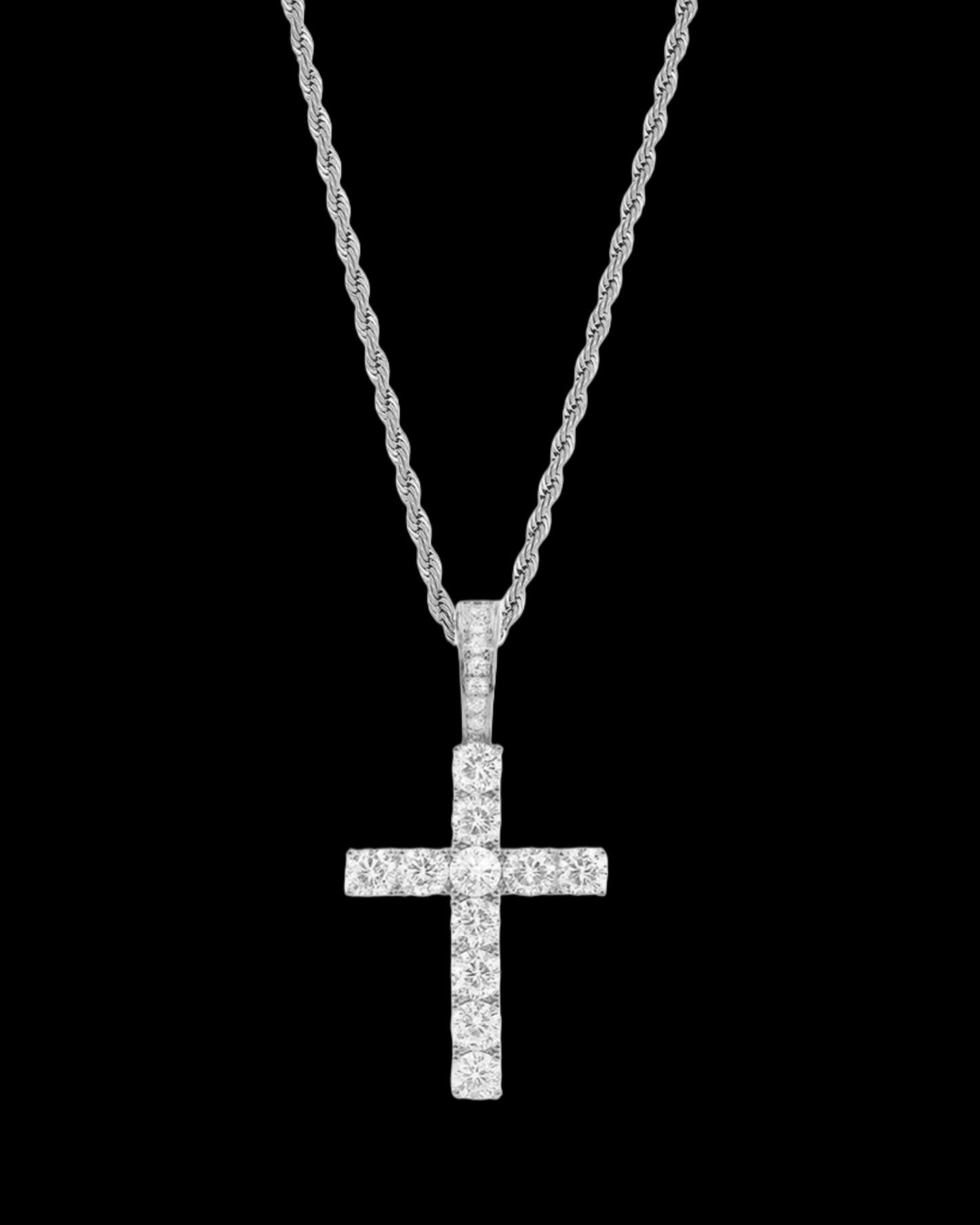 PENDENTE CROCE CLASSIC - ORO 18 CARATI