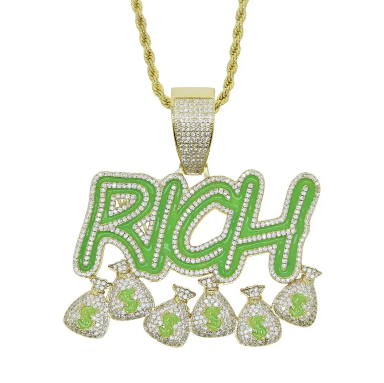 Pendente Rich Luminor - Oro 18K