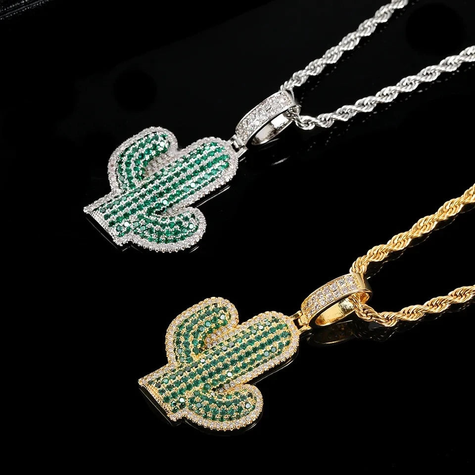 Pendente “Cactus” - Oro 18K