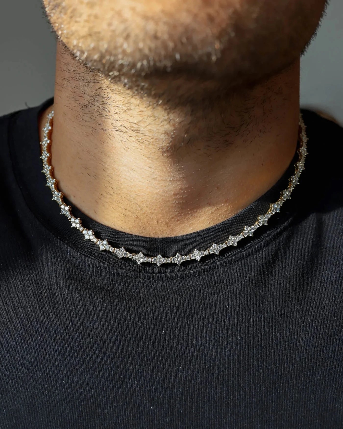 COLLANA HONEYCOMB 3MM - ORO 18 CARATI