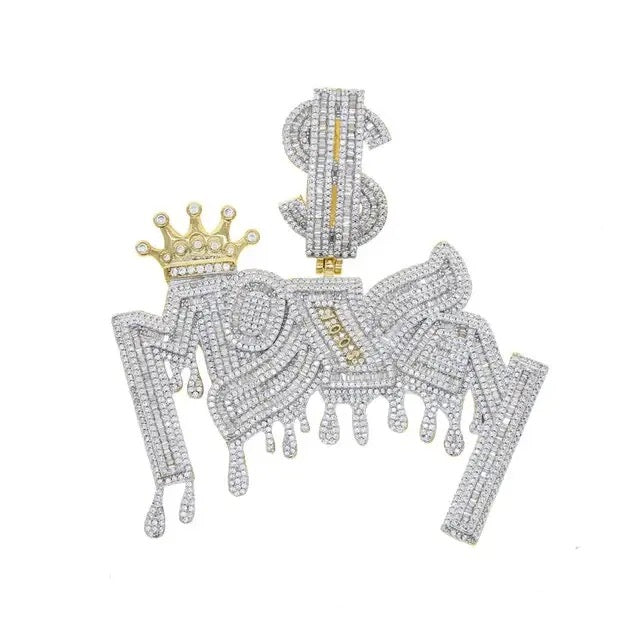 Pendente Money - Oro 18K