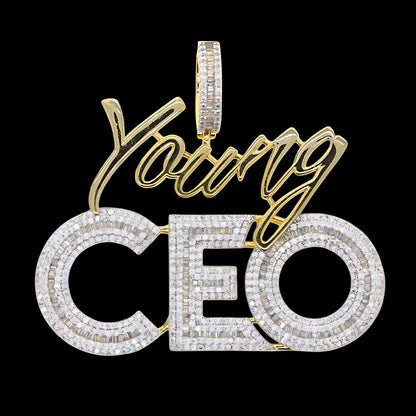 PENDENTE YOUNG CEO - ORO 18 CARATI