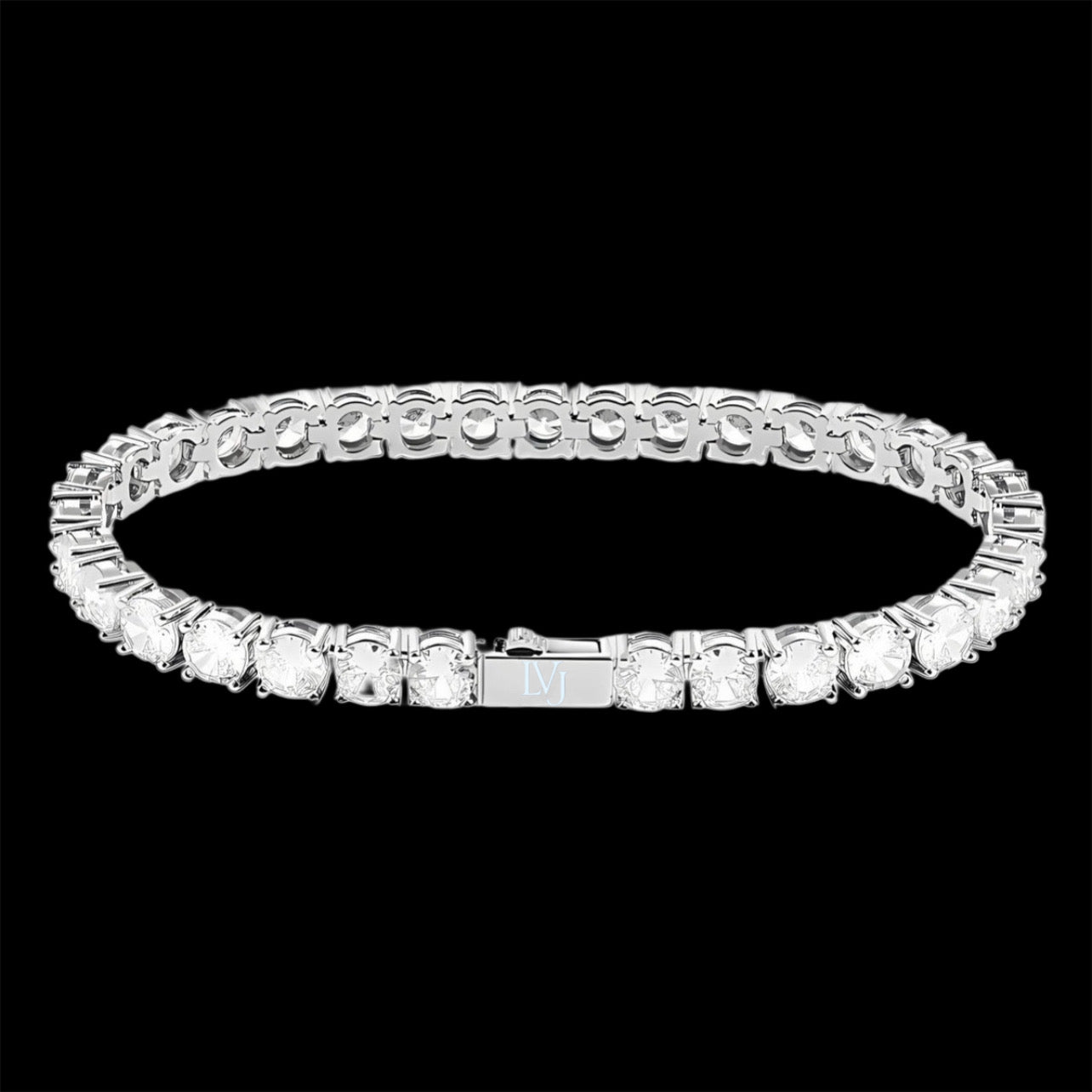 BRACCIALE TENNIS CRYSTAL 5MM - ORO 18 CARATI