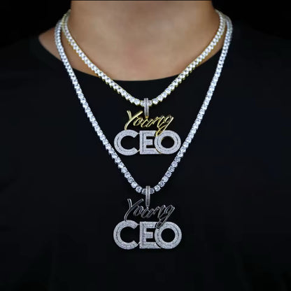 PENDENTE YOUNG CEO - ORO 18 CARATI