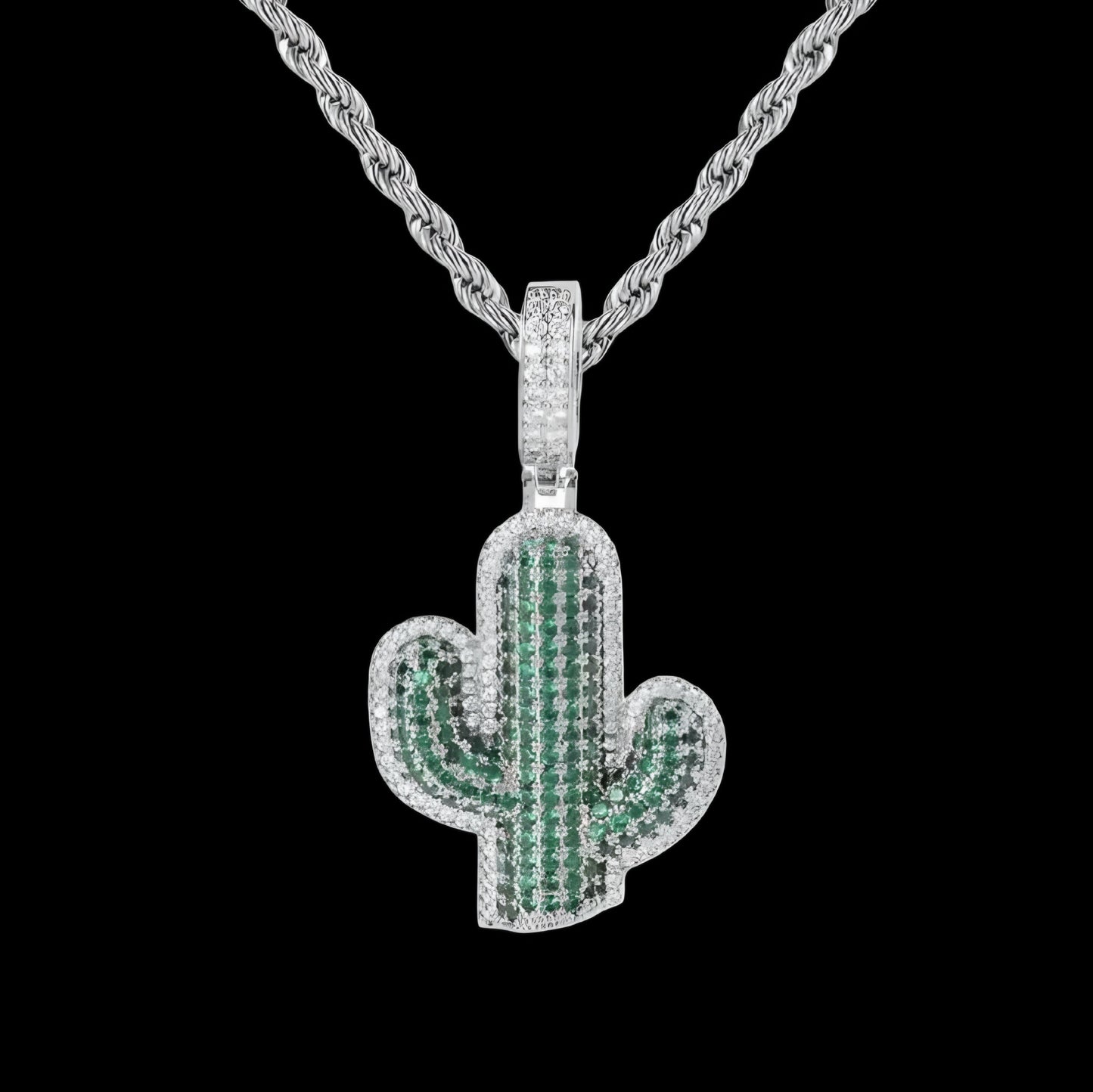 Pendente “Cactus” - Oro 18K
