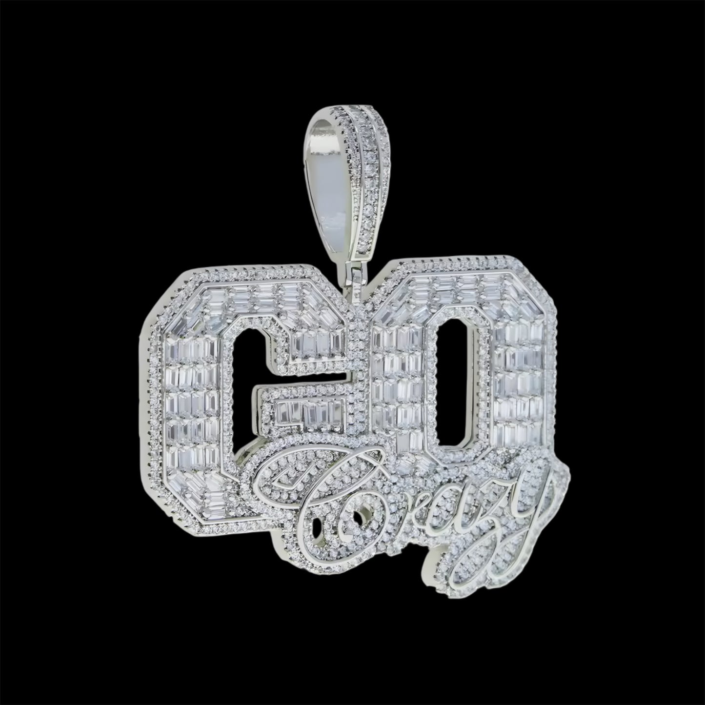 PENDENTE GO CRAZY - ORO 18 CARATI