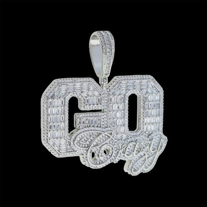 PENDENTE GO CRAZY - ORO 18 CARATI
