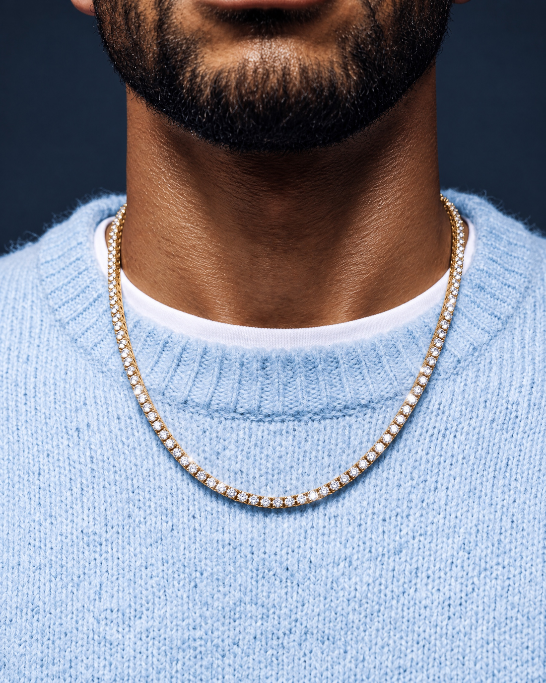 COLLANA TENNIS CRYSTAL 3MM