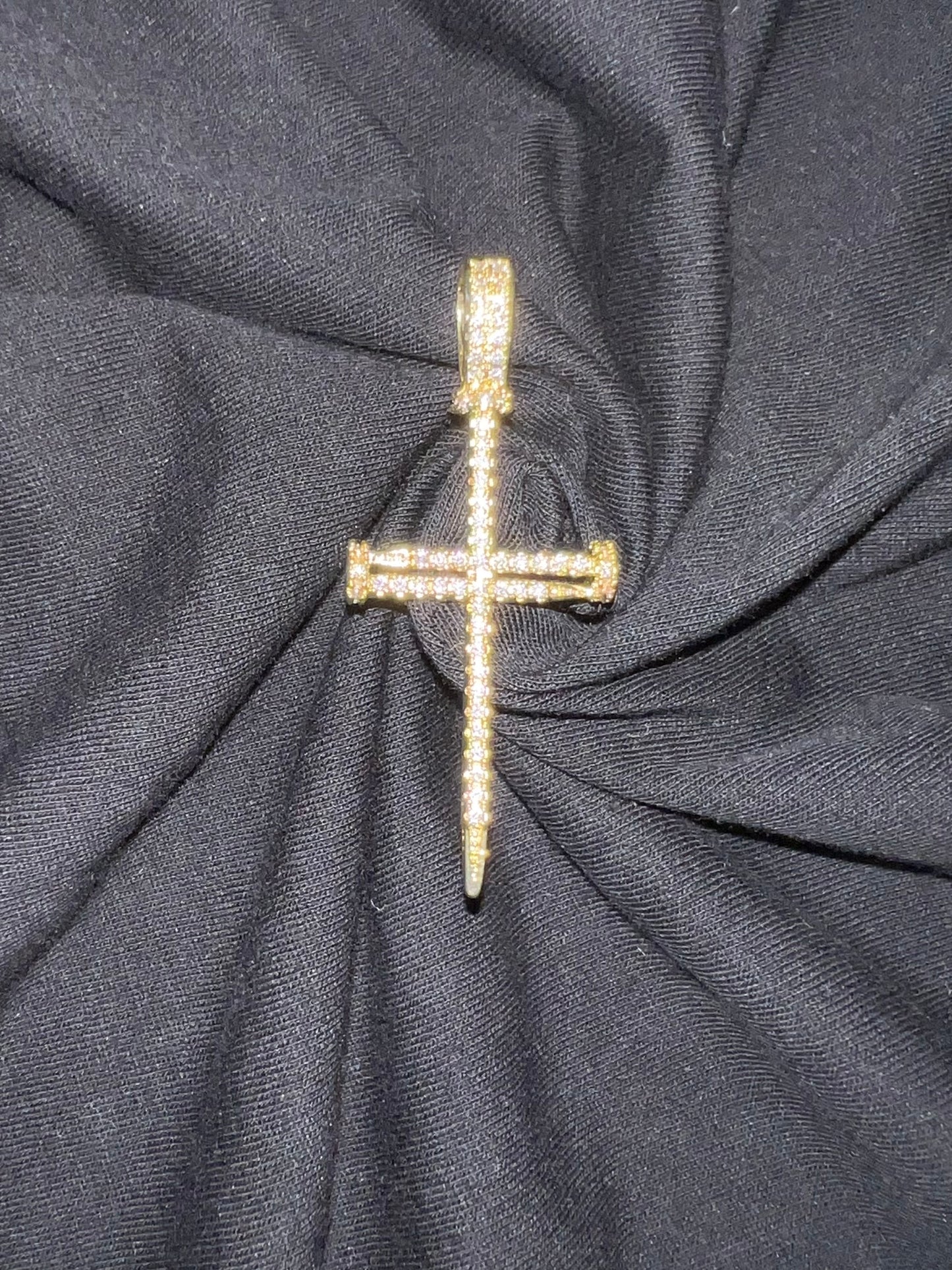 PENDENTE CROCE ICED SPIKE