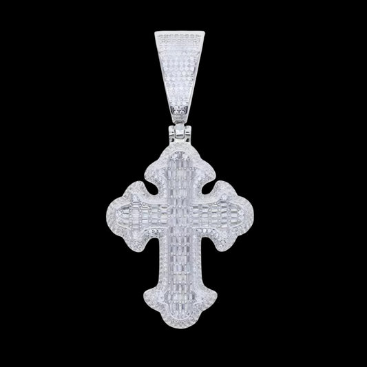 CROCE ROYAL BAGUETTE - ORO 18 CARATI