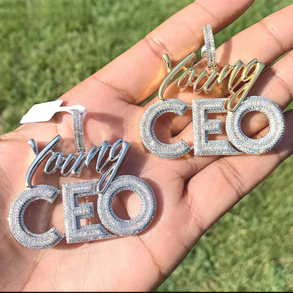 PENDENTE YOUNG CEO - ORO 18 CARATI