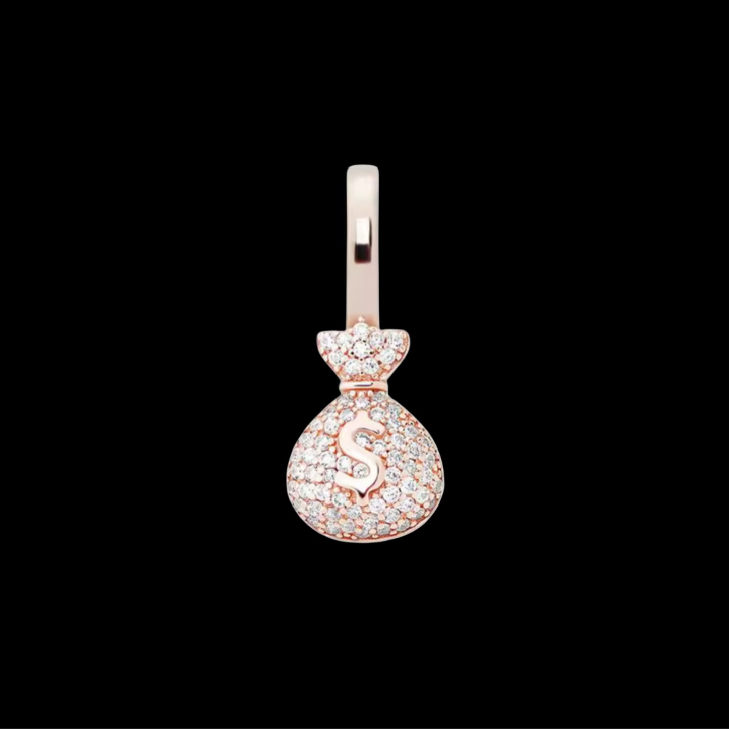 PENDENTE MONEY BAG - ARGENTO 925