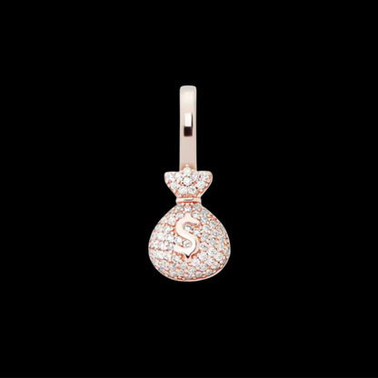 PENDENTE MONEY BAG - ARGENTO 925