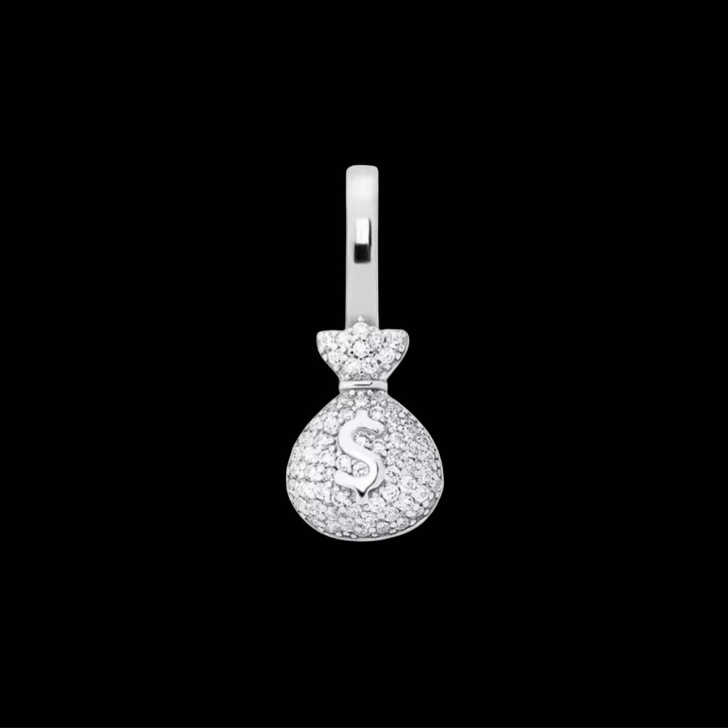 PENDENTE MONEY BAG - ARGENTO 925