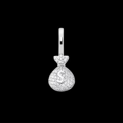 PENDENTE MONEY BAG - ARGENTO 925