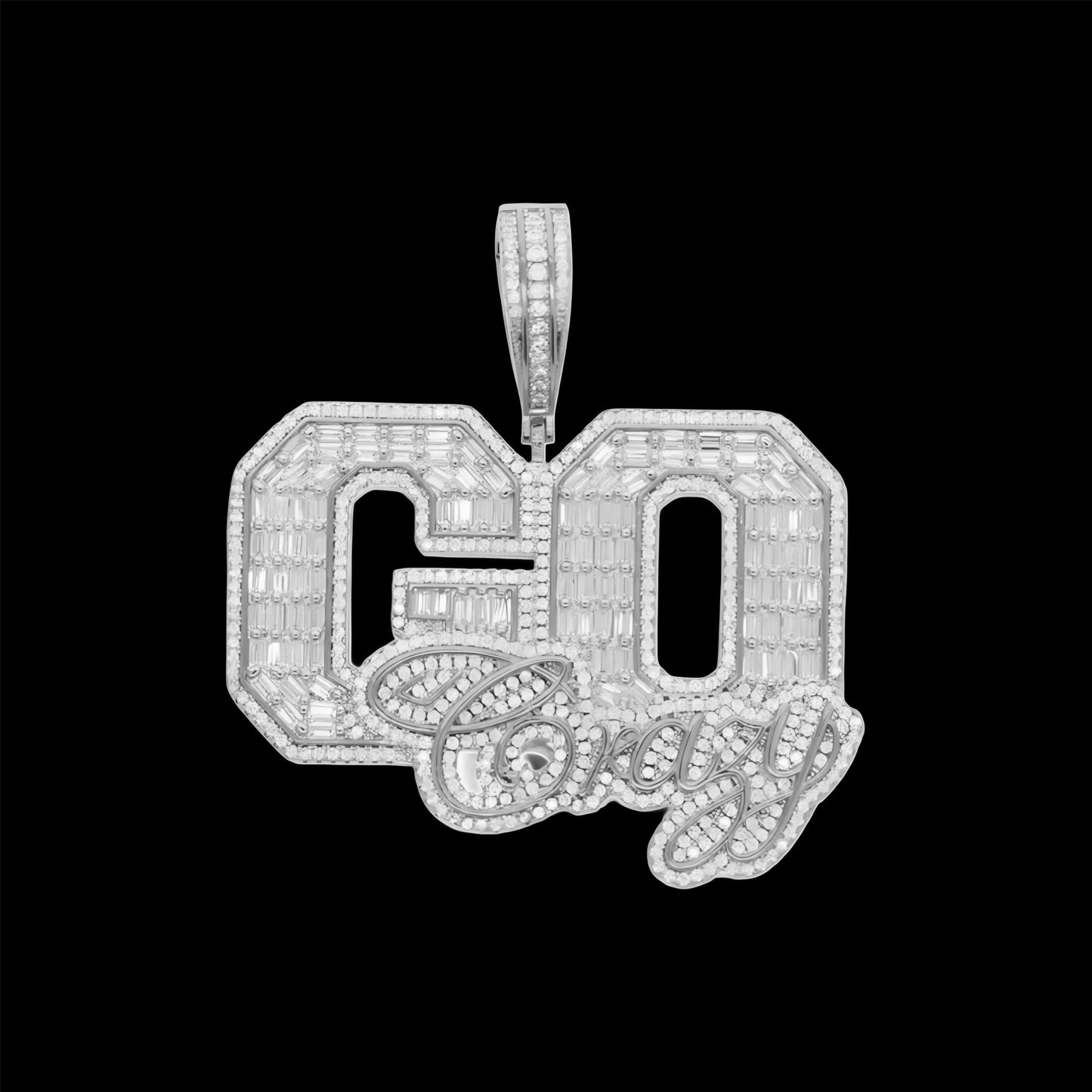 PENDENTE GO CRAZY - ORO 18 CARATI