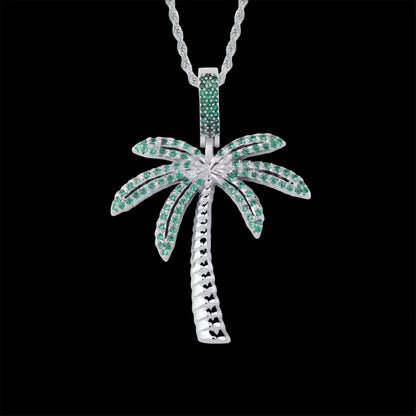 PENDENTE PALM - ORO 18 CARATI