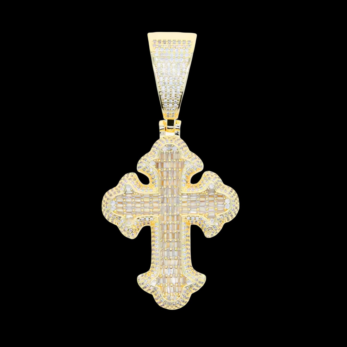 CROCE ROYAL BAGUETTE - ORO 18 CARATI