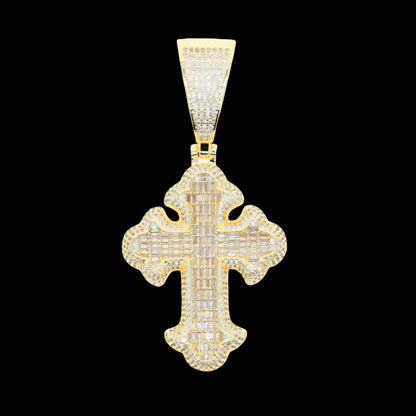 CROCE ROYAL BAGUETTE - ORO 18 CARATI