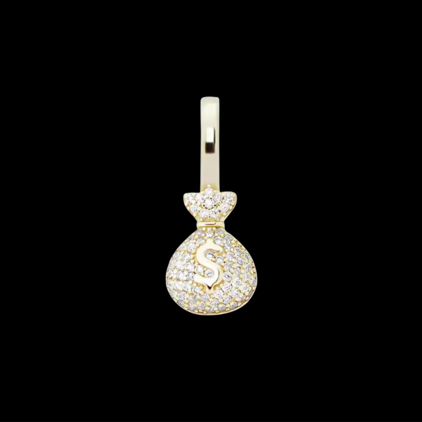 PENDENTE MONEY BAG - ARGENTO 925