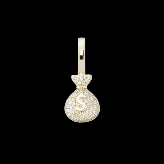 PENDENTE MONEY BAG - ARGENTO 925