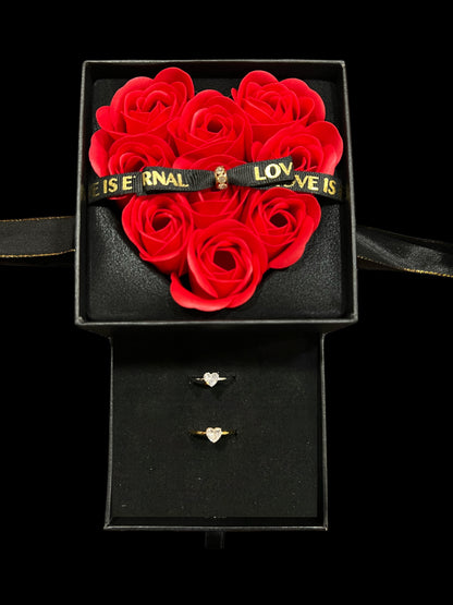 BOX SAN VALENTINO - ORO 18 CARATI