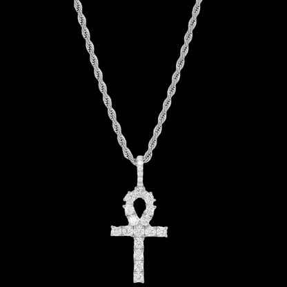 PENDENTE CROCE ANKH - ORO 18 CARATI