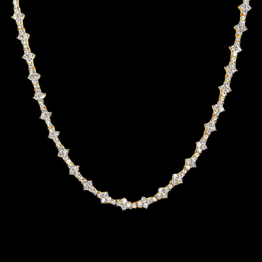 COLLANA HONEYCOMB 3MM - ORO 18 CARATI