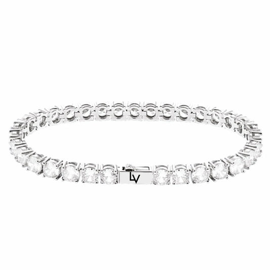 Bracciale Tennis Crystal 5mm - Oro 18K