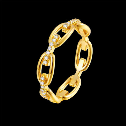 ANELLO TWIST DIAMOND - ARGENTO 925