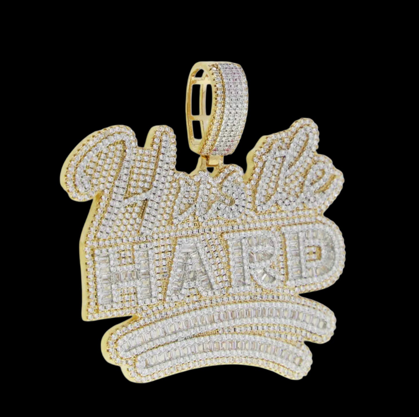 PENDENTE HUSTLE HARD