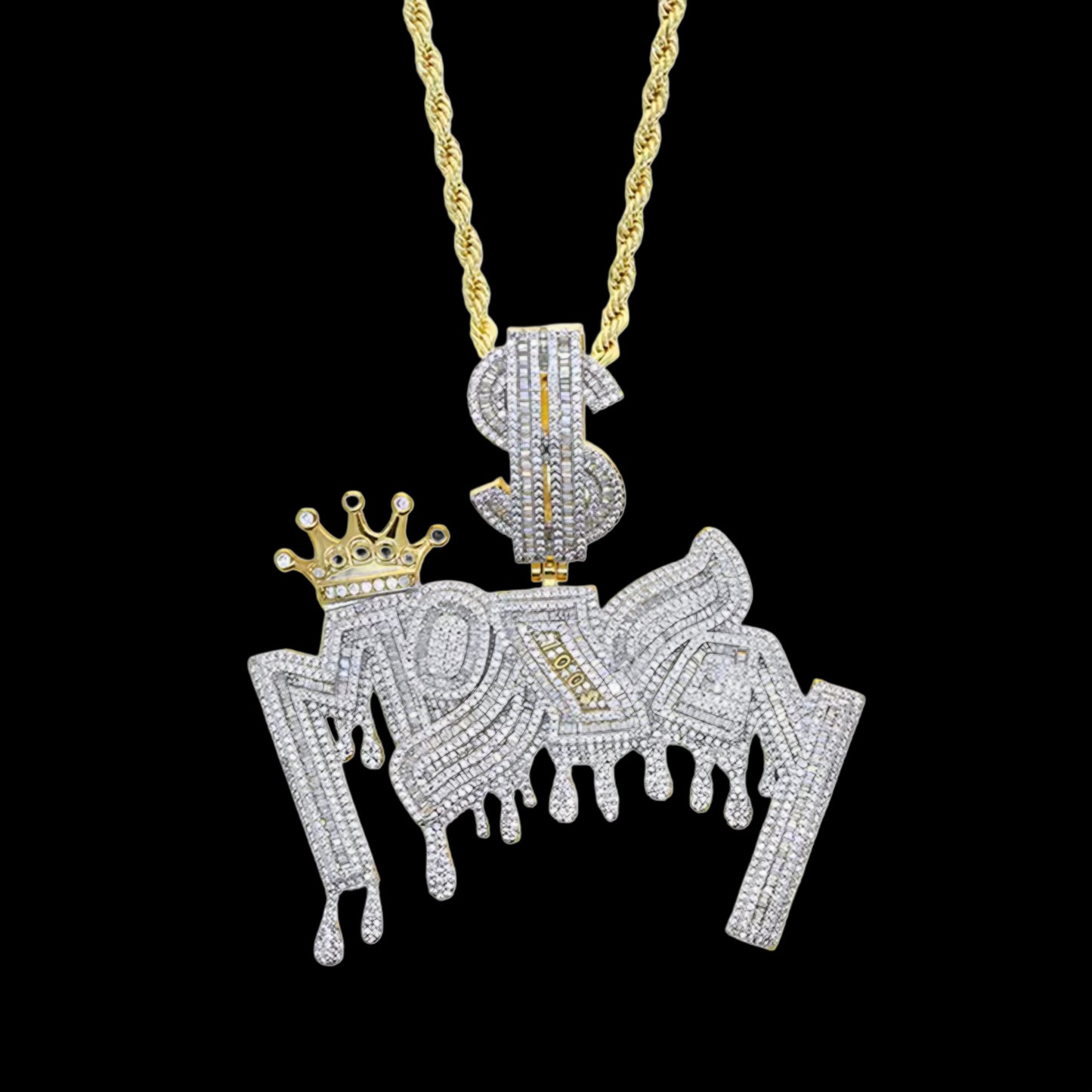 PENDENTE MONEY CROWN