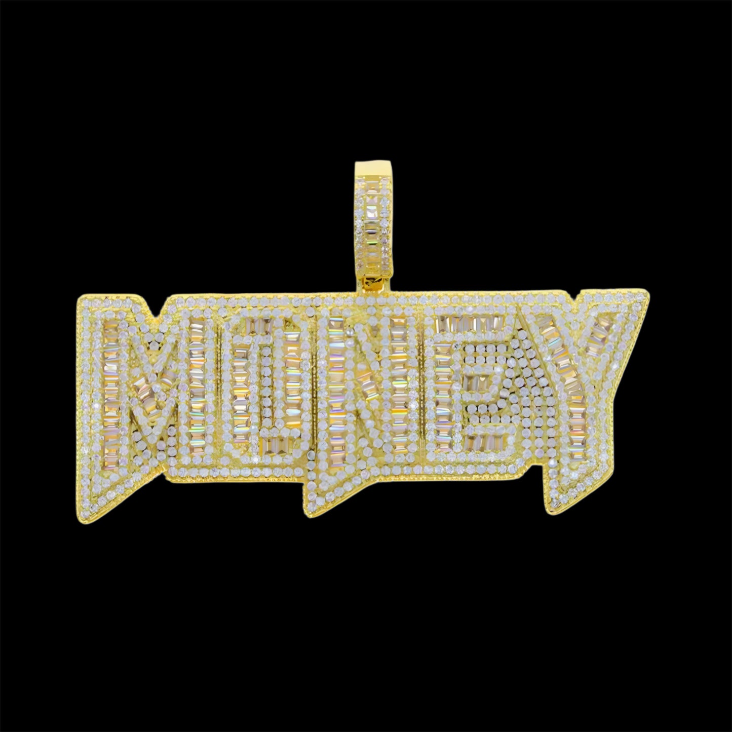 PENDENTE MONEY - ORO 18 CARATI